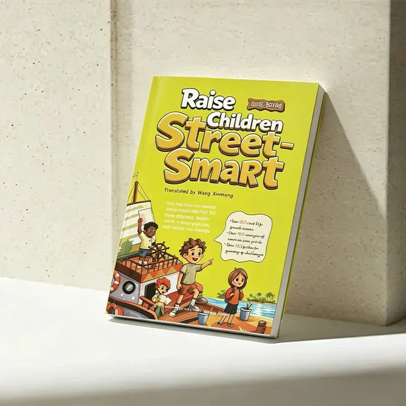 Raise Children Street‑Smart Comic Edition Kids EQ Development Growth Guidance Book Children Life Wisdom Education Bookpresent