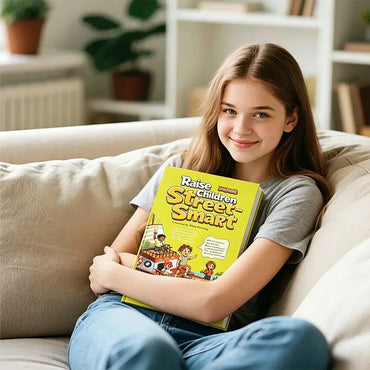 Raise Children Street‑Smart Comic Edition Kids EQ Development Growth Guidance Book Children Life Wisdom Education Bookpresent