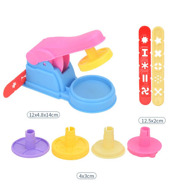 Kids DIY Clay Tool Play Dough Tool Kit Various Animal Molds Cutters Rolling Pins Plasticine Molds Clay Accessories