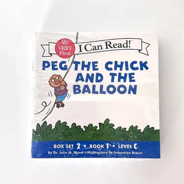 I Can Read Phonics 12 Books/Set English Story Picture Pocket Book Montessori Learning Beginner Reading 1 2 3 Books