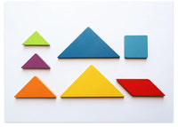 Wooden Children Puzzle Toys Montessori Preschool Education Tangram Game Building Blocks Learning Puzzle Game Kids Festival Toy