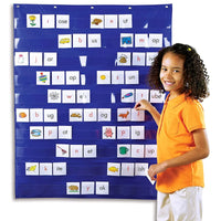 Learning Resources Standard Pocket Chart Education For Home Scheduling Classroom Learning Tool Wall Calendar For Teacher Student