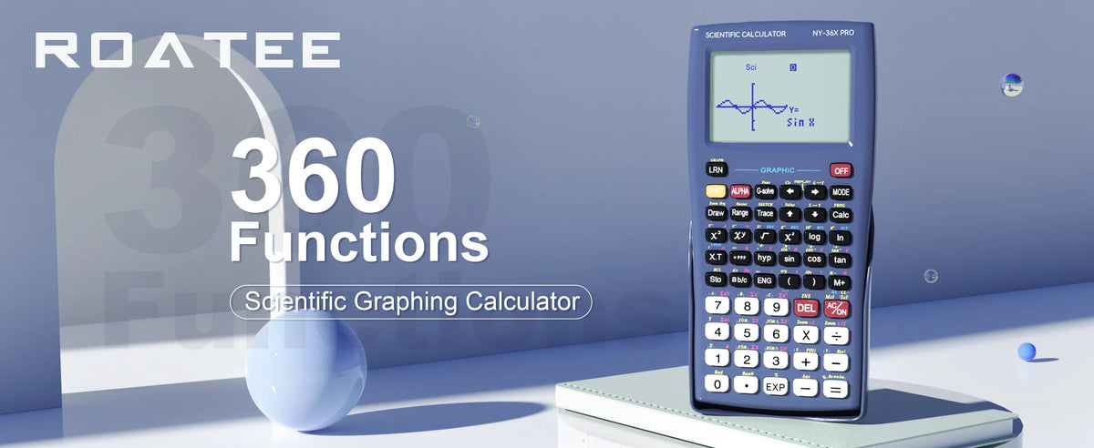 36X Pro Graphing Scientific Calculator with 360+ Functions and High-Resolution Display Advanced Calculator for Studentsand