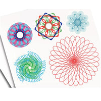 Magic Spirograph Drawing Toys Painting Template Multi-function Accessories Geometric Ruler Drafting Tools Storage Set Kids Toys