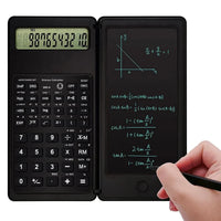 Portable 6.5 Inch Calculator LCD Screen Writing Tablet Folding Scientific Calculator Tablet Digital Drawing Pad With Stylus Pen
