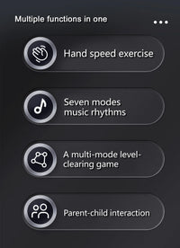 Electronic Music Rhythm Puzzle Game Machine Light Up Sensory Fast Push Organ Montessori Educational Travel Toy Christmas Gifts