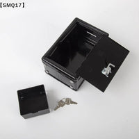 Mini Metal Safe Piggy Bank With Combination Lock And Key Security Perfect For Kids Money Saving Home Small Items Storage【SMQ】