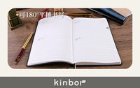 Kinbor 2027 A5 Efficiency Planner Two Days Per Page Notebook To Do List Self-discipline Habit Tracker Time Management Journal