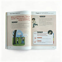 Raise Children Street‑Smart Comic Edition  Kids EQ Development Growth Guidance Book Children Life Wisdom Education Bookpresent