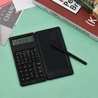Portable 6.5 Inch Calculator LCD Screen Writing Tablet Folding Scientific Calculator Tablet Digital Drawing Pad With Stylus Pen