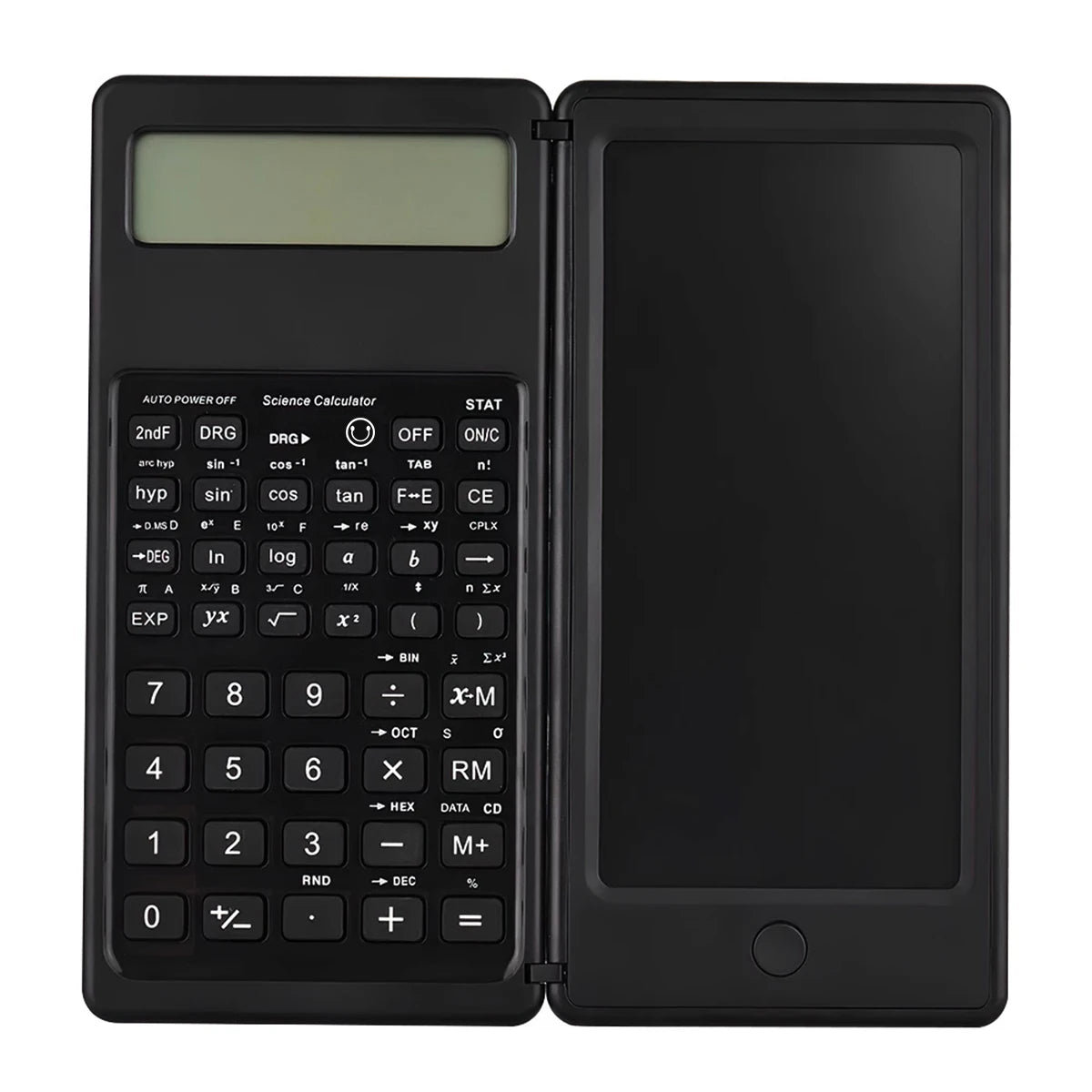 Portable 6.5 Inch Calculator LCD Screen Writing Tablet Folding Scientific Calculator Tablet Digital Drawing Pad With Stylus Pen