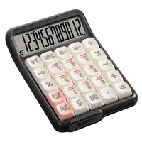 Detachable Mute Mahjong-Sound Calculator Cute Cartoon Electronic Calculators Mechanical Buttons Large Screen