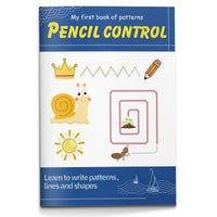 Pencil Control Activity Book for Kids, Tracing Lines and Shapes Workbook, Early Writing Practice Book