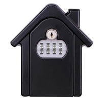 Wall Mount Key Storage Secret Box Organizer 4 Digit Combination Password Security Code Lock No Key Home Key Safe Box