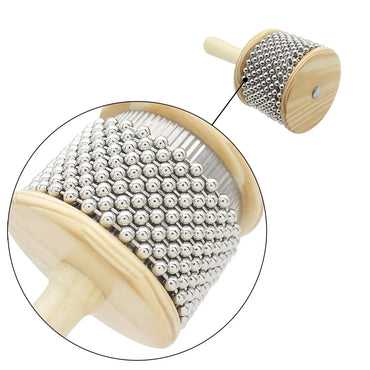 Wooden Cabasa Percussion Band Student Children Kid Instrument Pop Hand Shaker Professional Percussion Educational Tools