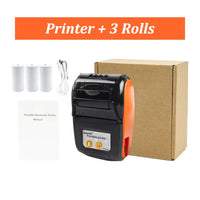 GOOJPRT 58mm Mini Portable Thermal Printer Bluetooth Ticket Bill Receipt POS Printer for Business for IOS/Android Mobile Phone
