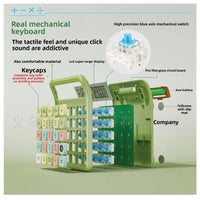 Detachable Mute Mahjong-Sound Calculator Cute Cartoon Electronic Calculators Mechanical Buttons Large Screen