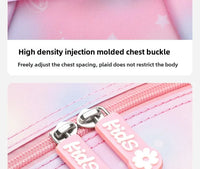 Refrigerator Door Pink Princess Schoolbag Students Female Super Lightweight Large Capacity Anti-splashing Water Large Capacity