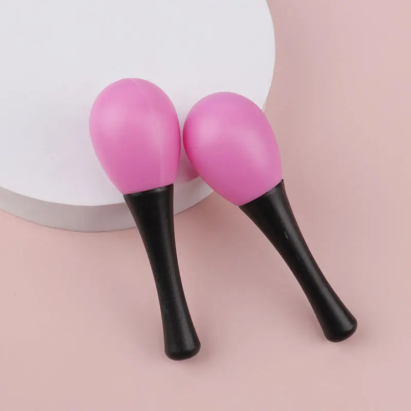 10 Pieces of Children Can Chew The Small Sand Hammer Sand Hammer Training Toy Percussion Instrument Mini Sand Hammer