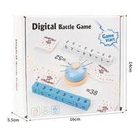 Kids Wooden Number Calculation Battle Blocks Addition Subtraction Multiplication Division Operation Math Games Educational Toys