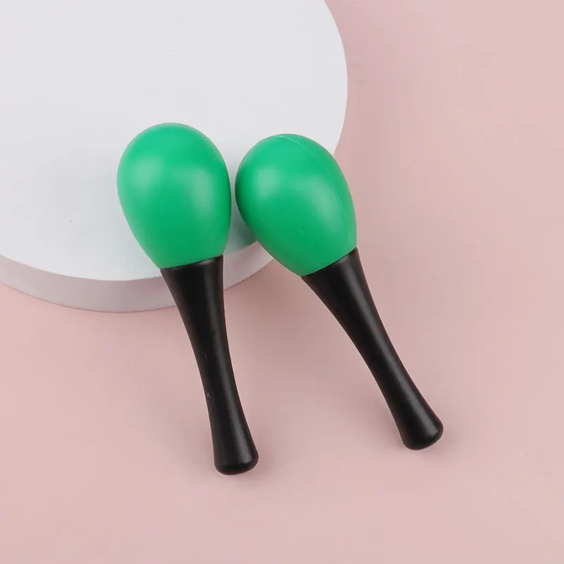 10 Pieces of Children Can Chew The Small Sand Hammer Sand Hammer Training Toy Percussion Instrument Mini Sand Hammer