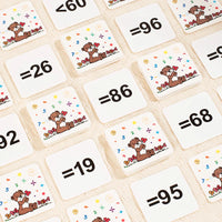 Kids Wooden Number Calculation Battle Blocks Addition Subtraction Multiplication Division Operation Math Games Educational Toys