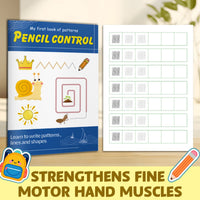 Pencil Control Activity Book for Kids, Tracing Lines and Shapes Workbook, Early Writing Practice Book