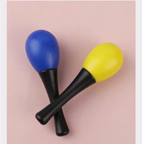 10 Pieces of Children Can Chew The Small Sand Hammer Sand Hammer Training Toy Percussion Instrument Mini Sand Hammer
