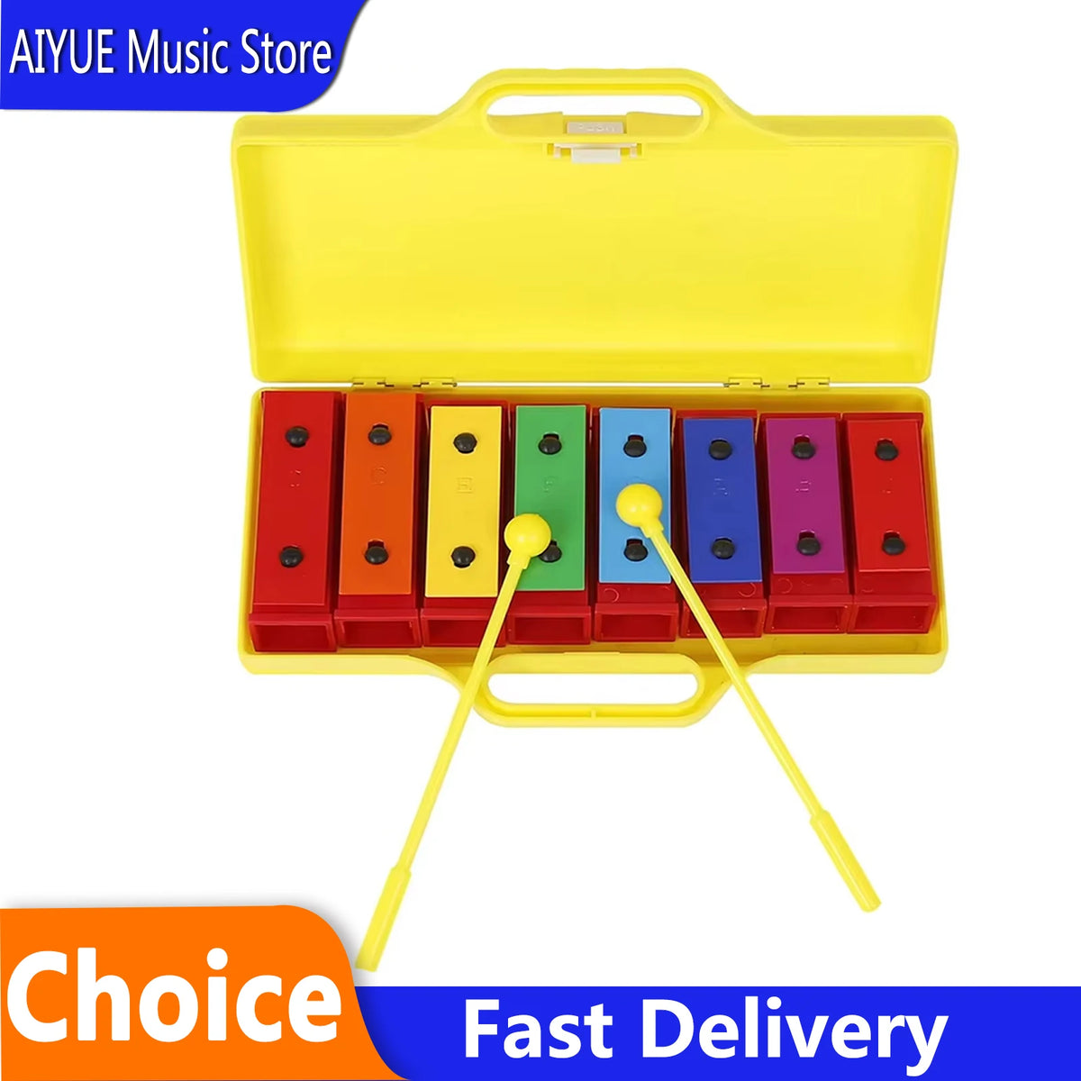Early Learning Octave Suitable For Children Interest Development Small Bell Piano Children's Tone Bricks Orff Music Instruments