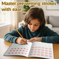 Pencil Control Activity Book for Kids, Tracing Lines and Shapes Workbook, Early Writing Practice Book
