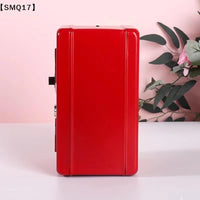 Mini Metal Safe Piggy Bank With Combination Lock And Key Security Perfect For Kids Money Saving Home Small Items Storage【SMQ】