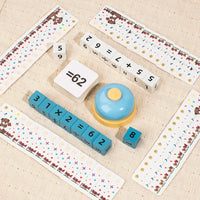 Kids Wooden Number Calculation Battle Blocks Addition Subtraction Multiplication Division Operation Math Games Educational Toys