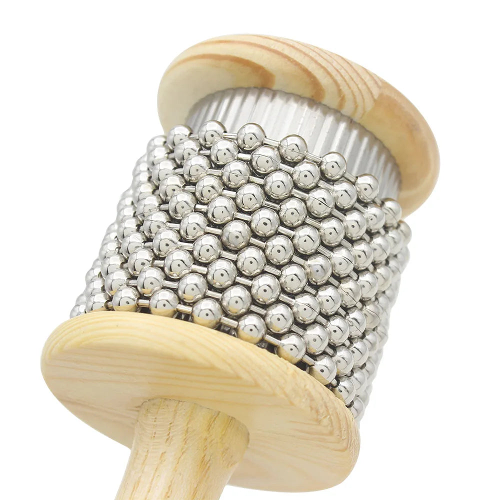 Wooden Cabasa Percussion Band Student Children Kid Instrument Pop Hand Shaker Professional Percussion Educational Tools