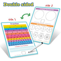 Dry Erase Handwriting Tracing Practice Board for Kids Write and Wipe Reusable Boards for Kindergarten and Preschool Montessori