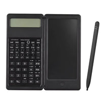 Portable 6.5 Inch Calculator LCD Screen Writing Tablet Folding Scientific Calculator Tablet Digital Drawing Pad With Stylus Pen