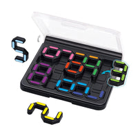 Math Number IQ Logical Thinking Training 3D Brain Teaser Puzzle Game with 120 Challenges Educational Toys for Kids & Adults