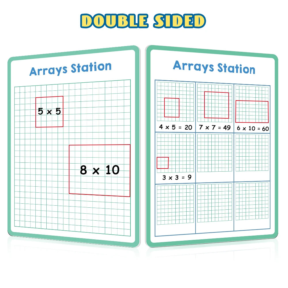 Dry Erase Handwriting Tracing Practice Board for Kids Write and Wipe Reusable Boards for Kindergarten and Preschool Montessori