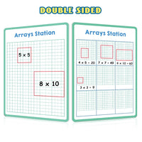 Dry Erase Handwriting Tracing Practice Board for Kids Write and Wipe Reusable Boards for Kindergarten and Preschool Montessori