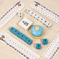 Kids Wooden Number Calculation Battle Blocks Addition Subtraction Multiplication Division Operation Math Games Educational Toys