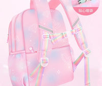 Refrigerator Door Pink Princess Schoolbag Students Female Super Lightweight Large Capacity Anti-splashing Water Large Capacity