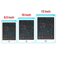 10/12/inch LCD Writing Tablet Drawing Board Kids Graffiti Sketchpad Toys Handwriting Blackboard Magic Drawing Board Kid Toy Gift