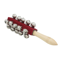 IRIN Hand Held Bell Stick Wooden Discussion Musical Toy for Adult KTV Party Orff Instruments Early Education Stick Shaker