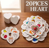 [20Pcs/50Pcs] Magic 3D Foam Explosion Art Paper Water Activated Expanding Drawing Board Kids DIY Craft Toy Puffy Texture Paintin