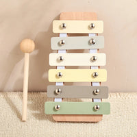 Montessori Music Toys Wooden Kids Early Educational Instruments Toy 0-3 Years Drum Xylophone Percussion Instruments Baby Gifts