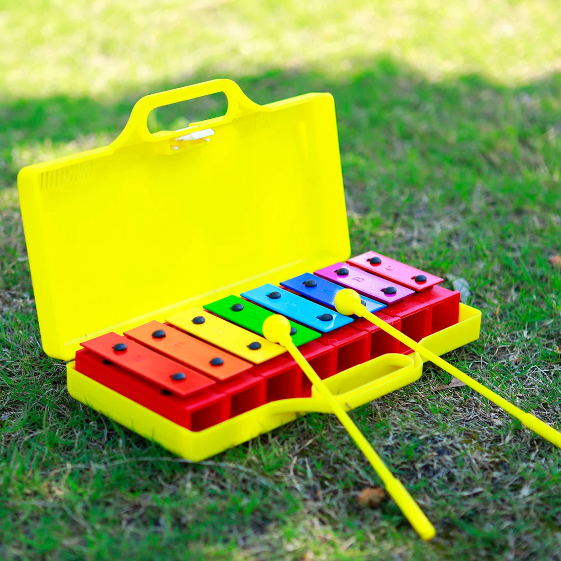 Early Learning Octave Suitable For Children Interest Development Small Bell Piano Children's Tone Bricks Orff Music Instruments