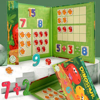 Dinosaur Theme Children's Math Tiles Number Decomposition Arithmetic 1-20 Addition And Subtraction Early Education Toys