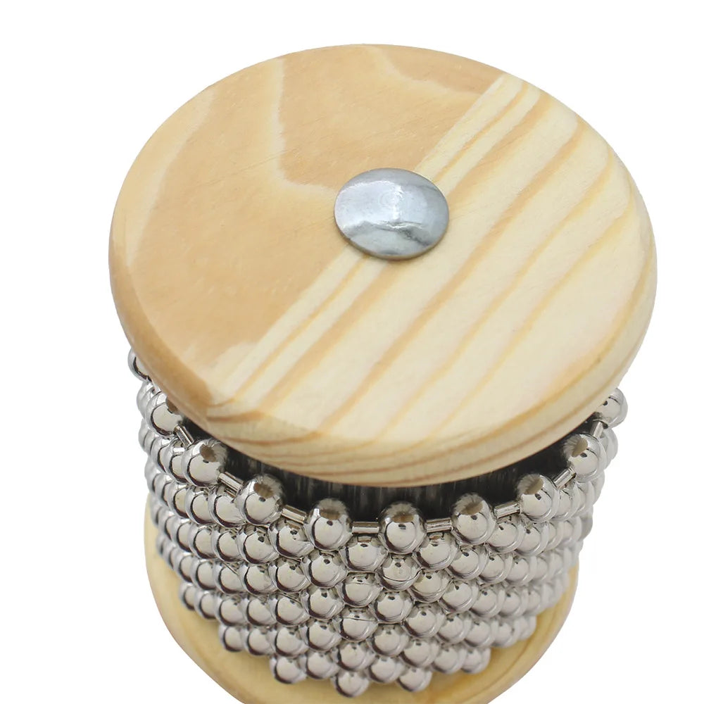 Wooden Cabasa Percussion Band Student Children Kid Instrument Pop Hand Shaker Professional Percussion Educational Tools