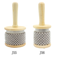 Wooden Cabasa Percussion Band Student Children Kid Instrument Pop Hand Shaker Professional Percussion Educational Tools