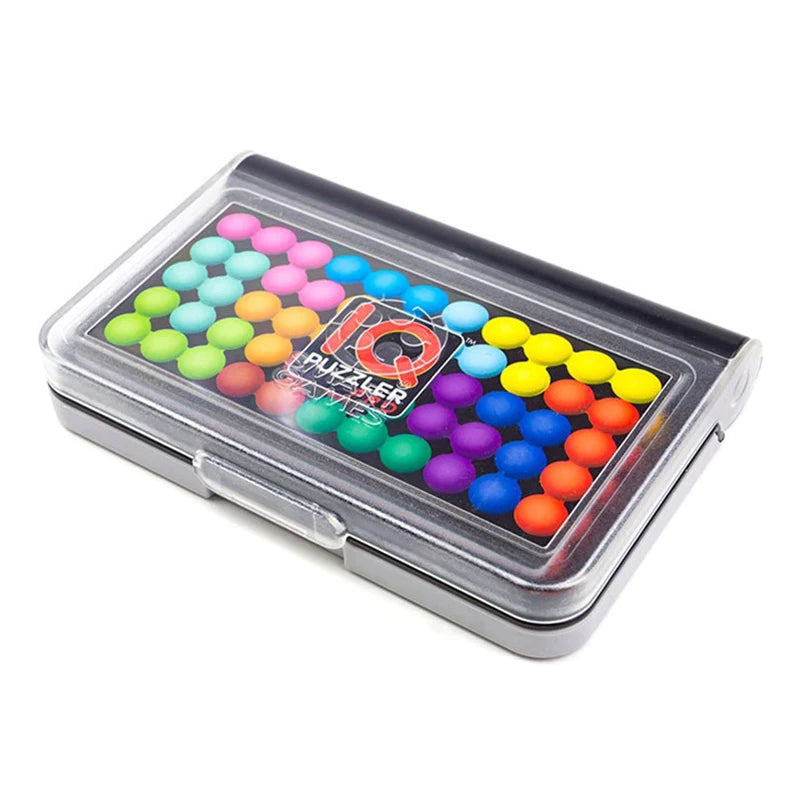 1Box Intelligence Magic Beads Travel Game for Kids and Adults a Cognitive Skill-Building Brain Game Kids Montessori Toys