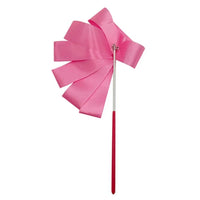 2M/4M Colorful Rythmic Gymnastics Ribbon Dance Ribbon Rhythmic Twirling Gymnastic Rod Ballet Training Streamer Art Stick W2H5
